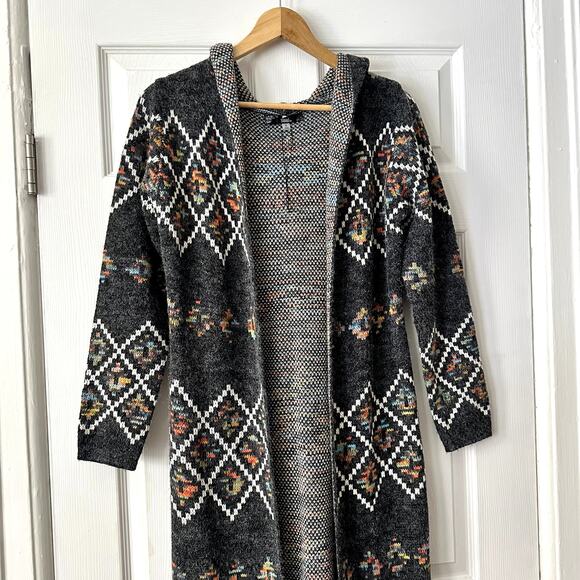 Sloni Aztec Long Lined Cardigan Sz S - Picture 2 of 4